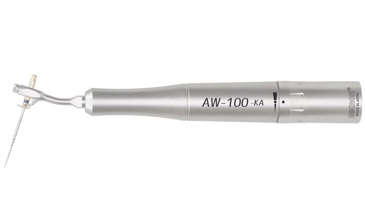 A handpiece designed for root canal preparation and irrigation
