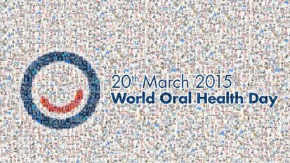 Globalno praznovanje za »nasmeh življenja«, ob svetovnem dnevu oralnega zdravja.