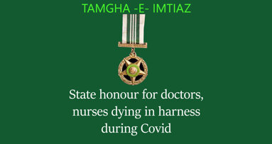 State honour for doctors, nurses dying in harness during Covid