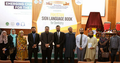 PAD launches sign language dentistry book