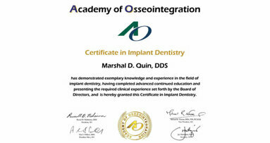 AO offers a new certificate in implant dentistry