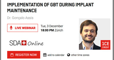 Guided Biofilm Therapy to take centre stage in free webinar