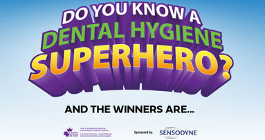 Lisa Enns is named winner of Dental Hygiene Superhero Competition