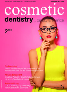 cosmetic dentistry Germany No. 2, 2016