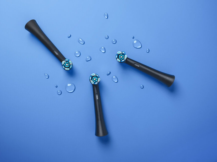 Oral-B iO, head brushes black. (image: Procter & Gamble)