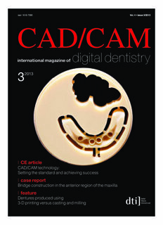 CAD/CAM international No. 3, 2013