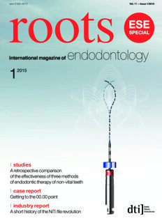 roots international No. 1, 2015 ESE Special