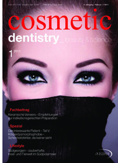 cosmetic dentistry Germany No. 1, 2011