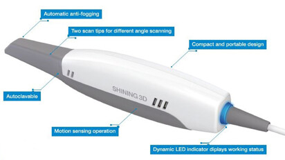 Aurident offers the Aoralscan Intraoral Scanner