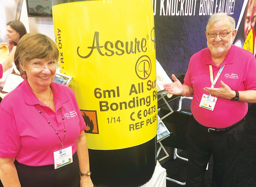 Bonnie Cady and Scott Hudson of Reliance Orthodontics can offer ‘Assure PLUS’ among other items.