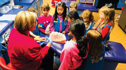 Dental hygiene education project for Scouts expands