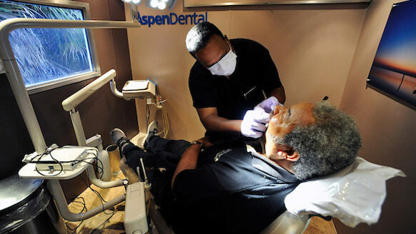 Aspen Dental’s MouthMobile provides free dental care to veterans