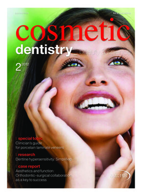 cosmetic dentistry international No. 2, 2012
