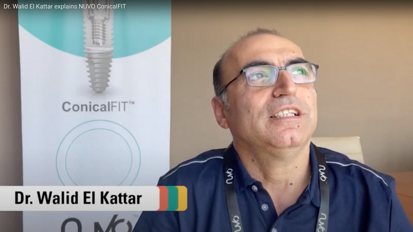 Dr. Walid El Kattar explains NUVO ConicalFIT