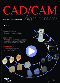 CAD/CAM Italy No. 1, 2013