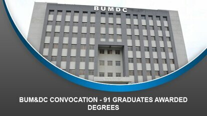 BUM&DC Convocation – 91 graduates awarded degrees