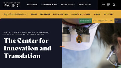 Dugoni School of Dentistry launches Center for Innovation and Translation to expand clinical research partnerships