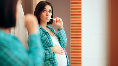 Menținerea sănătății orale bune poate reduce riscul de naștere prematură.