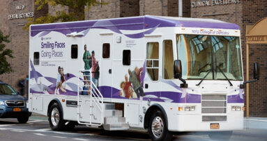 NYU College of Dentistry celebrates new mobile dental van