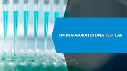 CM inaugurates DNA test lab