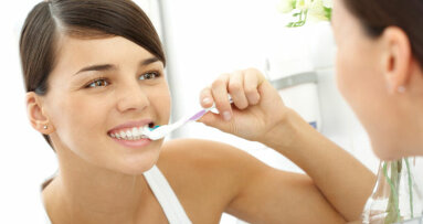 Thorough dental care helps retain youthful looks