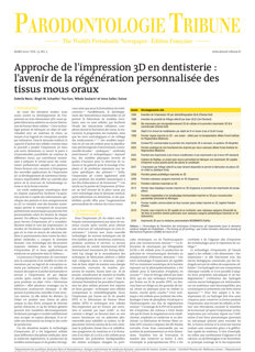 Parodontologie Tribune France No.1, 2021