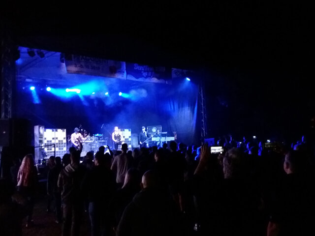 Velký ohlas mělo následné vystoupení kapely Rammstein Revival Band SK.