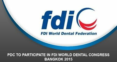 PDC to participate in FDI World Dental Congress Bangkok 2015