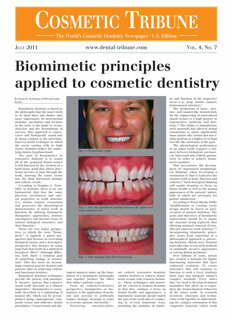 Cosmetic Tribune U.S. No. 7, 2011