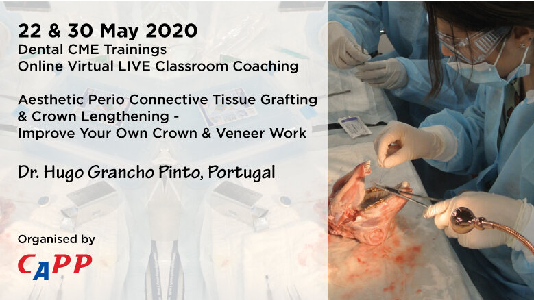 Aesthetic Perio Connective Tissue Grafting & Crown Lengthening – Improve Your Crown and Veneer Work