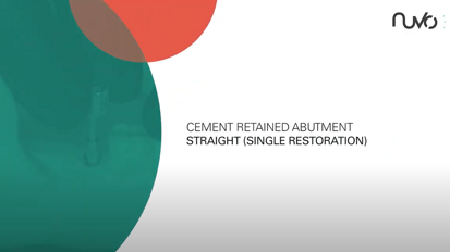 ConicalFIT Cement Retained Abutment Straight (Single Restoration)