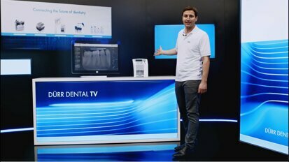 The VistaScan Mini View image plate scanner from DÜRR DENTAL